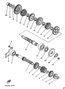DT80LC Трансмиссия