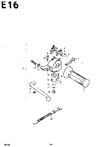 GP100 Left handle switch