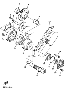 FJ1200 FJ1200B Стартер