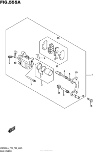 UH200 Задний суппорт