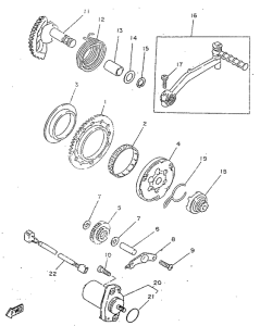 CY50R Стартер