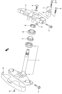 GZ125 Траверса нижняя