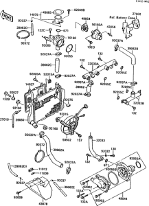 ZX1000 Radiator(1 / 2)(zxt00ae003102-)