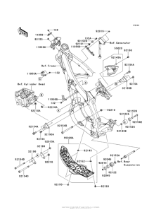  Рама ,крепежные детали