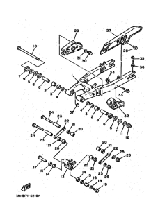 DT200R DT200RH Задний рычаг и подвеска