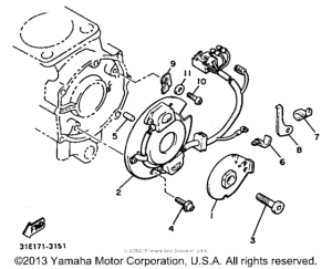 XJ700XNC Pickup coil governor