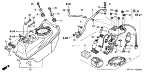 ST1300 Топливный насос