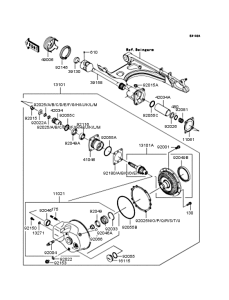 VN1500 ドライブシャフト / ファイナルギヤ