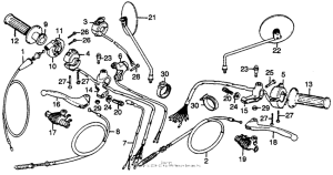 CT125 Dimmer switch + handle lever