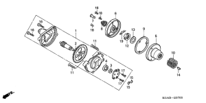 CG125ES Маслонасос