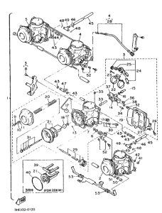 FZR600H (67KW) Карбюратор