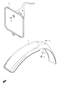 RM80 Переднее крыло