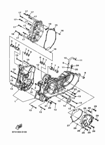 CZD300A Картер двигателя