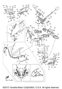 YZF-R1 Обтекатели