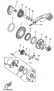 CW50RS Стартер