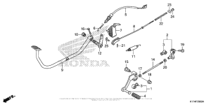 CMX250X Педали