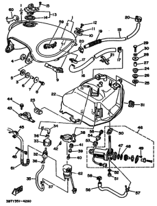 XV535 XV535F Tank fuel