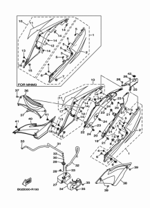 YZF-R3A Боковые обтекатели