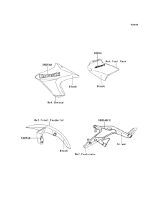 ER650 Decals(c.l.green)(fds)