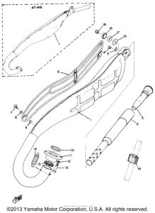 AT1B Выхлопная система
