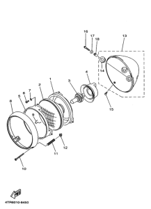 XVS400C ﾍﾂﾄﾞﾗｲﾄ 2