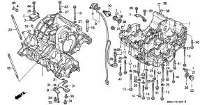  Картер двигателя