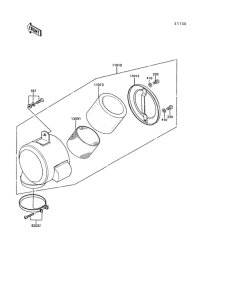 KE100 Воздушный фильтр