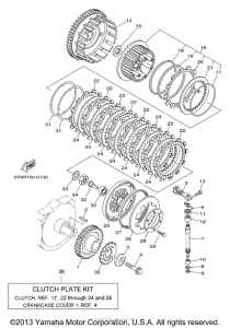 XV17AWYCR Сцепление
