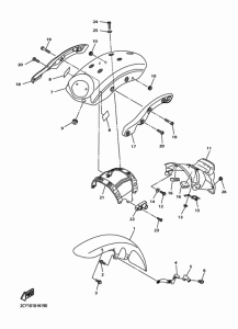 XVS950CU フエンダ