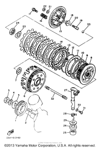XV535T Сцепление