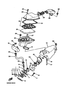 YSR80 YSR80D Впускная система