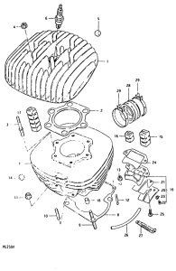 PE250 Цилиндр