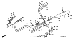 ST1100 Глушитель