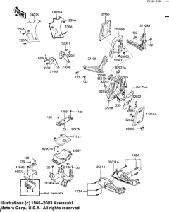 KZ1100 Battery case / tool case