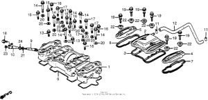 CB650 Крышка головки цилиндров