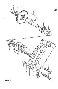 RM80 Водяная помпа