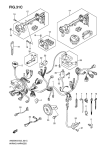 AN250 Жгут проводов
