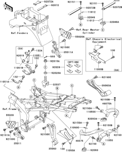 ZX600 Frame fittings(1 / 2)
