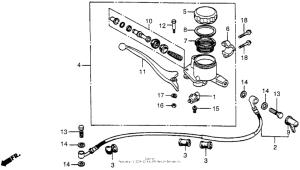 CX500 Front master cylinder i