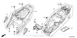  Облицовка сидения