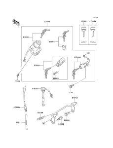 KMX125 Выключатель зажигания