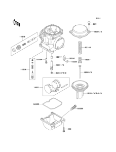 ZX1100 Carburetor parts(1 / 2)