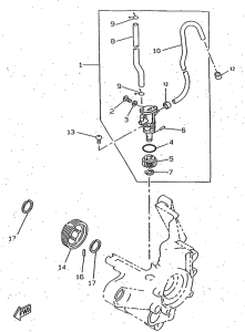 CW50RSX Масляный насос