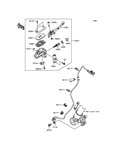 KLZ1000 Главный тормозной цилиндр