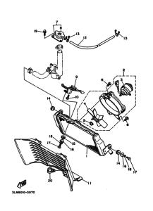  ラジエタ. ホース