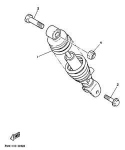 CW50 Hinterradschwinge aufhang