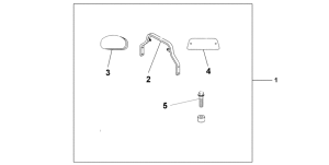 VT750DC Back rest low