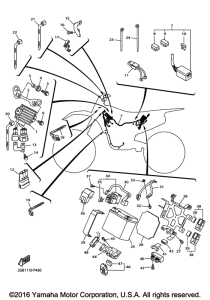 WR250F Электрика 2