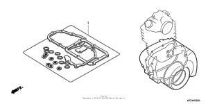  Комплект прокладок