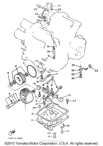 XVZ12DL Маслянный фильтр